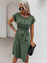 women's casual short sleeve knitted dress