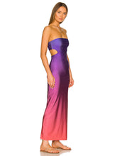 Elegant Backless Hollow Strapless Long Dress