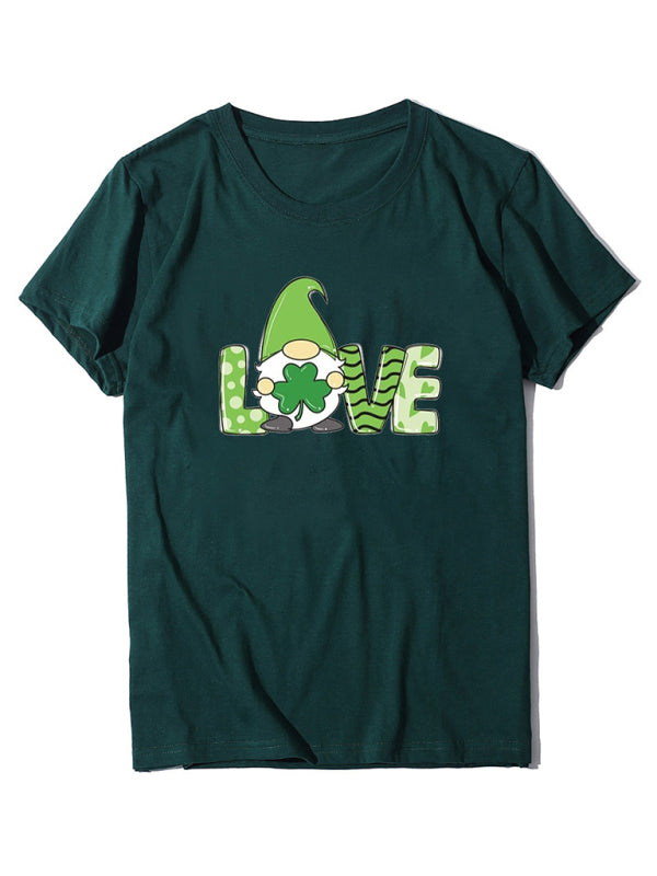 Women’s Festive Shamrock Graphic Tee