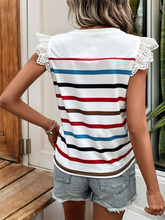 New Women's Fashion Casual Striped Tops