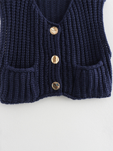 New women's thick needle knitted vest