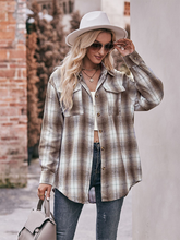 Women's Casual Fashion Oversize Loose Plaid Shirt