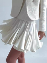 New Fashion High Waist Pleated Short Skirt