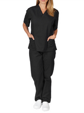 Wash clothes thin doctor surgical gown female nurse work clothes elastic Quick-drying suit