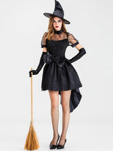 Halloween Black Witch Sexy Cosplay Witch Costume