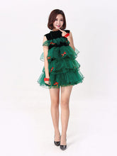 Layered Tulle Ruffled Shoulder Party Dress