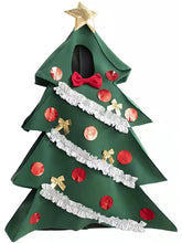Festive Tree-Themed Holiday Party Dress